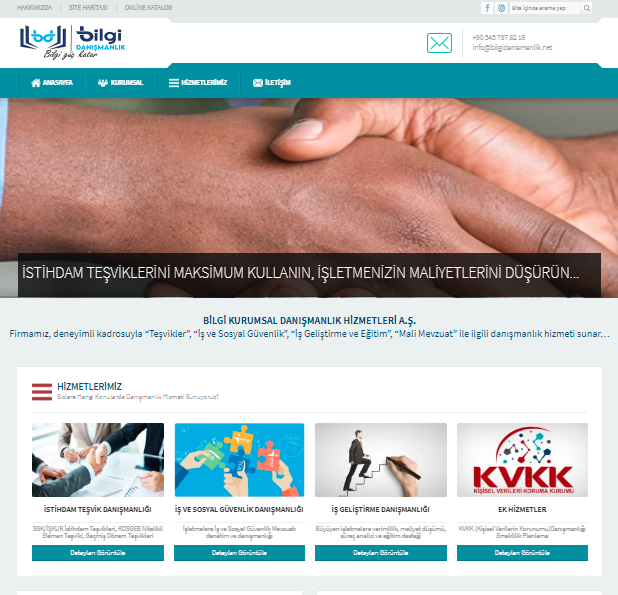 Bilgi Danışmanlık Web Sitesi